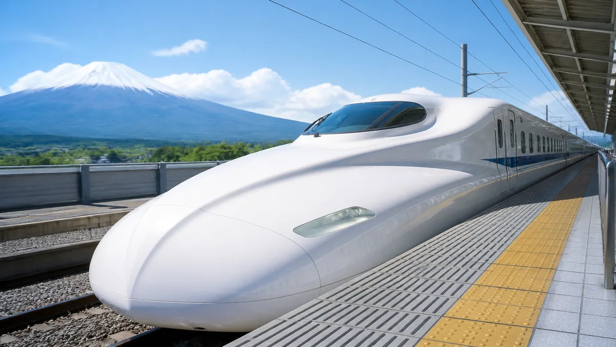 新幹線の英語は「Shinkansen」と「bullet train」どっち？使い分けと鉄板フレーズ10選のアイキャッチ画像