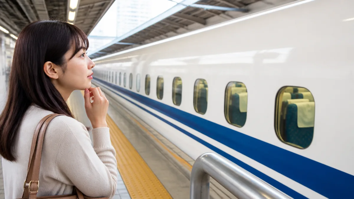 自由席の空き状況だけはリアルタイムで調べられない？の解説画像
