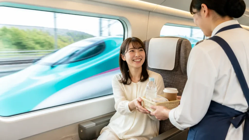 東北新幹線の車内販売は「はやぶさ」だけ？メニュー・値段・対象列車を全解説のアイキャッチ画像