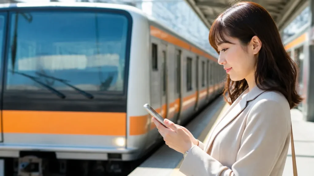 中央線の遅延証明書はWebで過去45日分が取れる！スマホでの取り方と対象路線・出ない理由を全解説のアイキャッチ画像