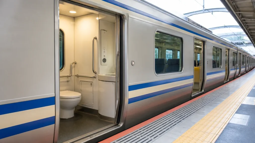横須賀線のトイレは何号車？1・6・12号車とグリーン車5号車を完全ガイドのアイキャッチ画像
