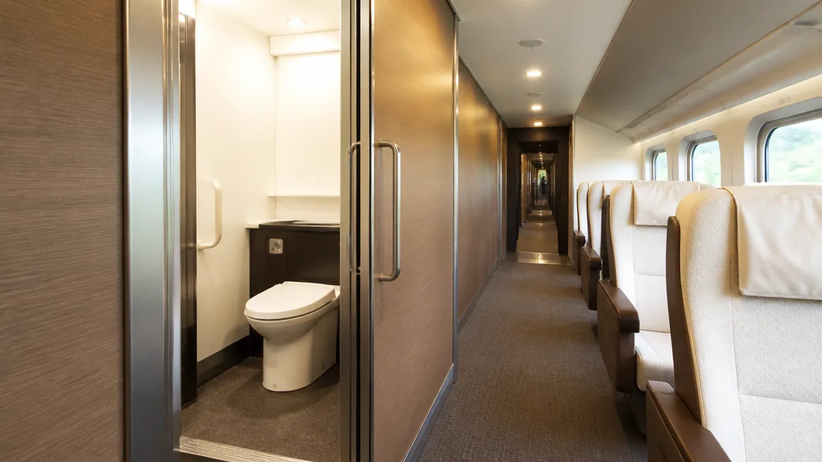 グリーン車のトイレは5号車だけ｜4号車にない理由の解説画像