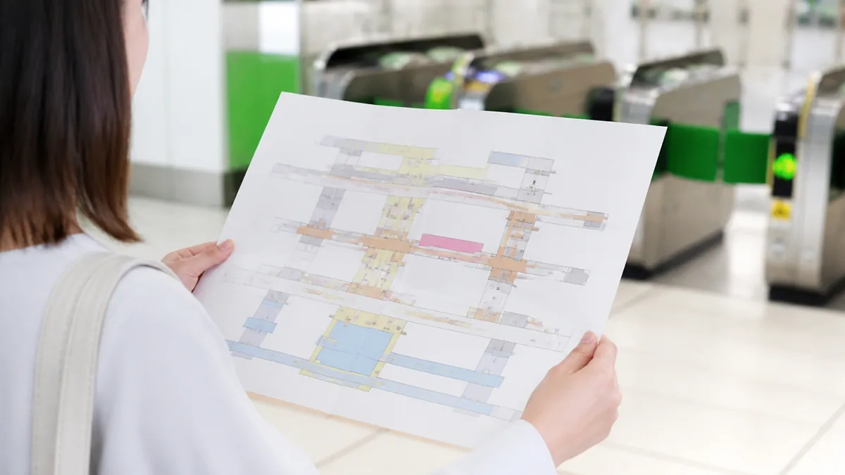 上野駅の構内図はどこで手に入る？公式マップを確認する3つの方法の解説画像
