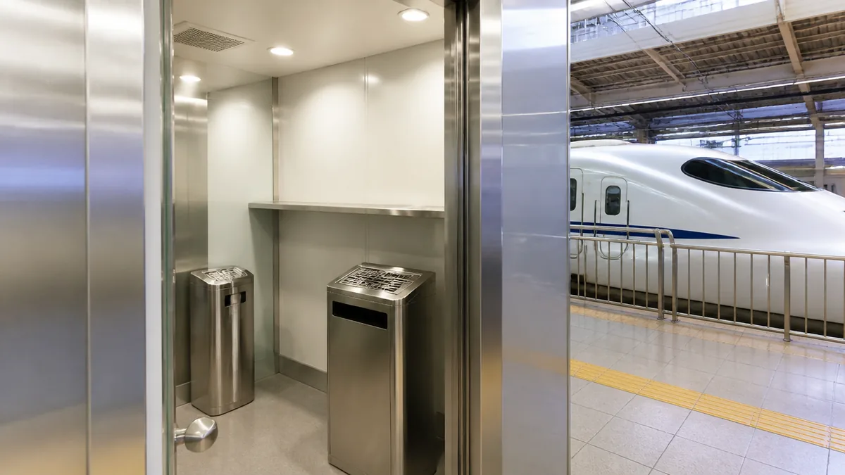 品川駅の新幹線改札内にある喫煙ルームは2箇所！それぞれの場所と行き方の解説画像