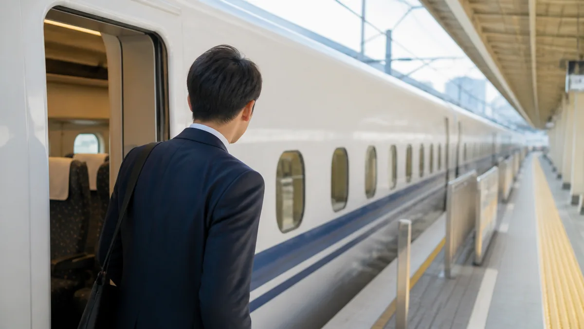 自分の号車からどの喫煙ルームが近い？号車別の最短ルートガイドの解説画像