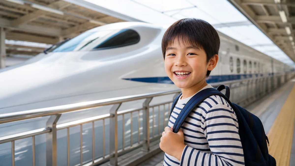 小学生の新幹線料金はいくら？基本ルールを30秒で理解しようの解説画像