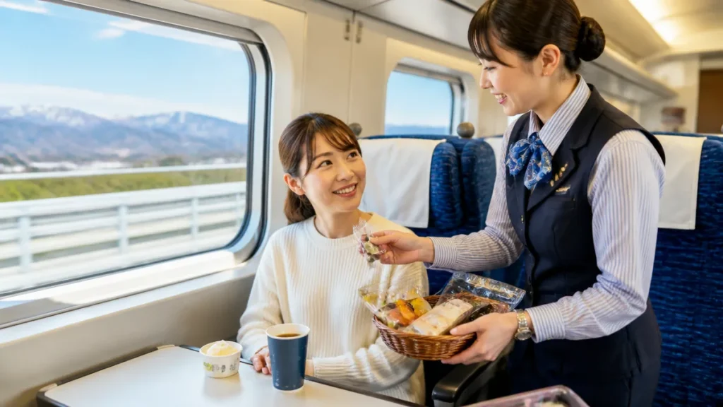 上越新幹線の車内販売は「とき」だけ？買えるもの・アイス情報・売り切れ対策を全解説のアイキャッチ画像