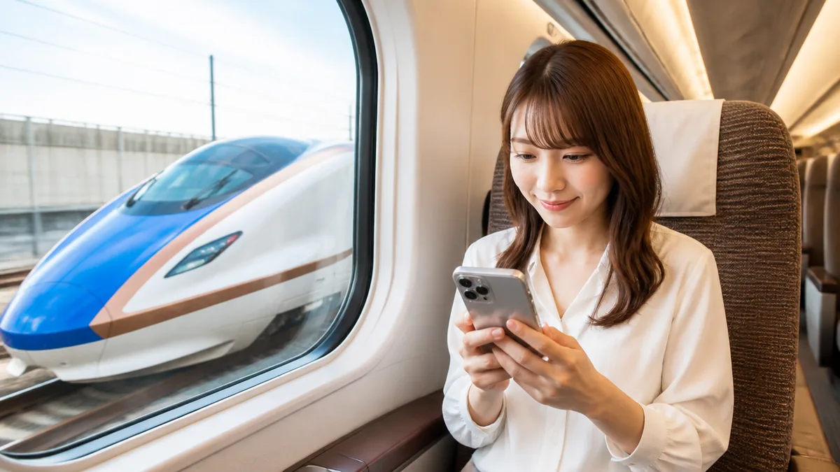 北陸新幹線のWi-Fiは全車両で無料！2つのSSIDから選べるって知ってた？の解説画像