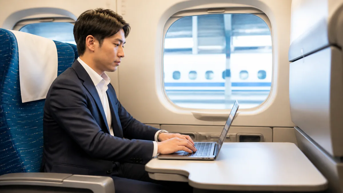 7号車「S Work車両」って何ができる？出張族が歓迎するビジネス空間の解説画像