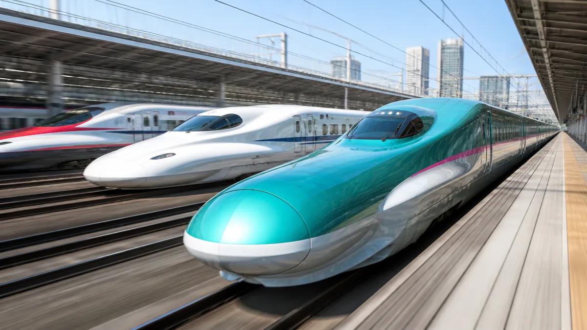 世界の高速鉄道と比べて日本の新幹線は速い？遅い？の解説画像