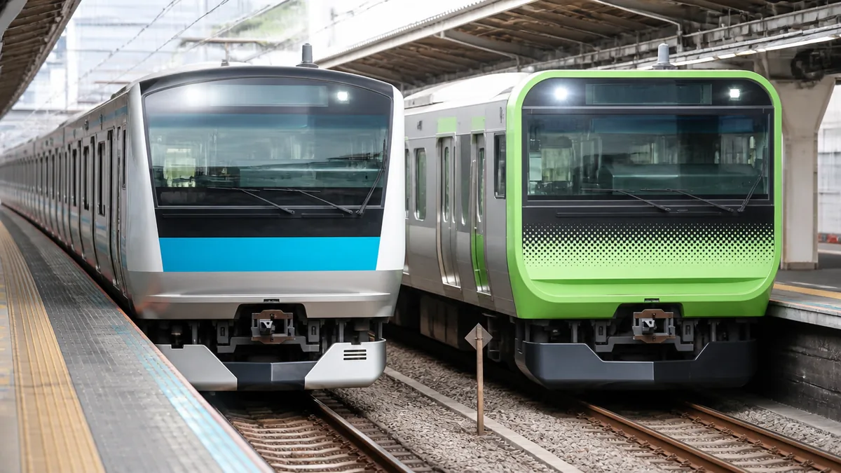 そもそも何が違う?京浜東北線と山手線を30秒で見分ける方法の解説画像