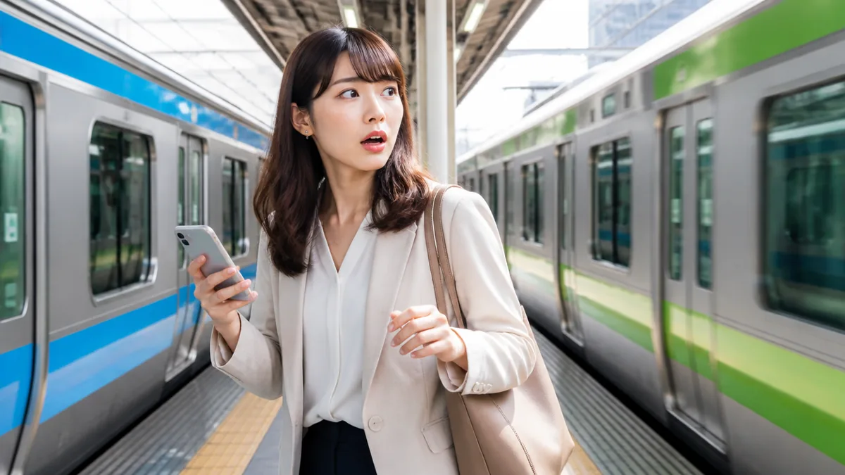 やりがちな失敗|乗り間違いと「快速で乗り過ごし」の解説画像
