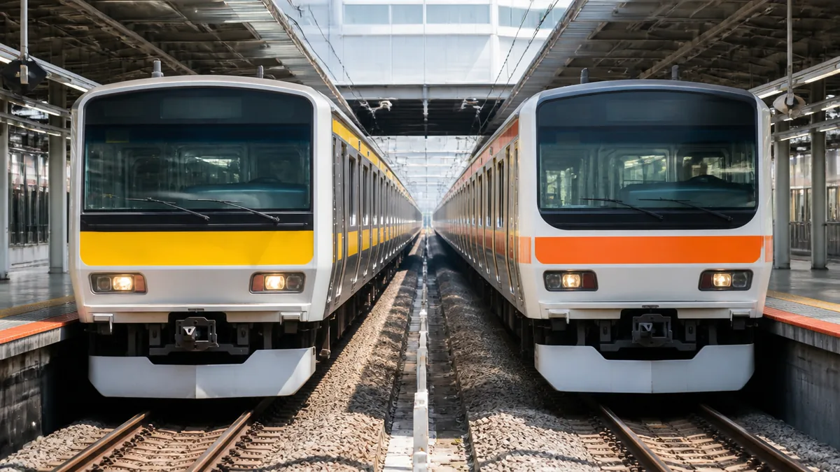 総武線と中央線は御茶ノ水で1本につながっているの解説画像