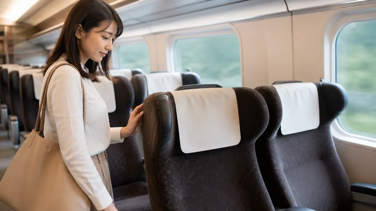 移動していい席・ダメな席の見分け方の解説画像