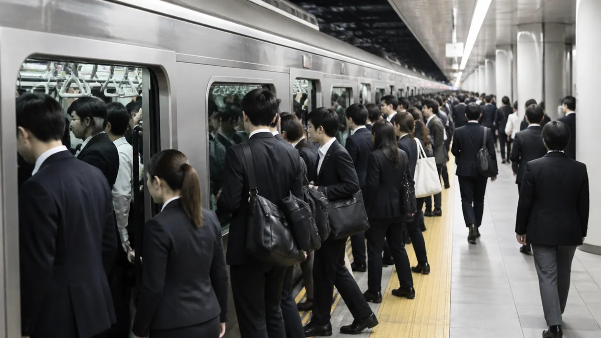 帰宅ラッシュの時間帯は18〜19時がピーク！20時で急に空く理由と混雑を避ける3つの技のアイキャッチ画像