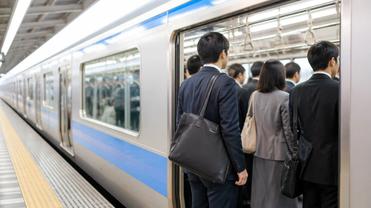 東京の通勤時間は平均48分！往復1時間35分は長い？全国比較と短縮のコツを全解説のアイキャッチ画像