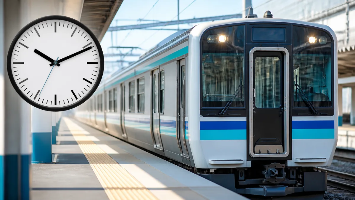 仙石東北ラインの時刻表は「1時間に1本」が基本|運行の全体像の解説画像