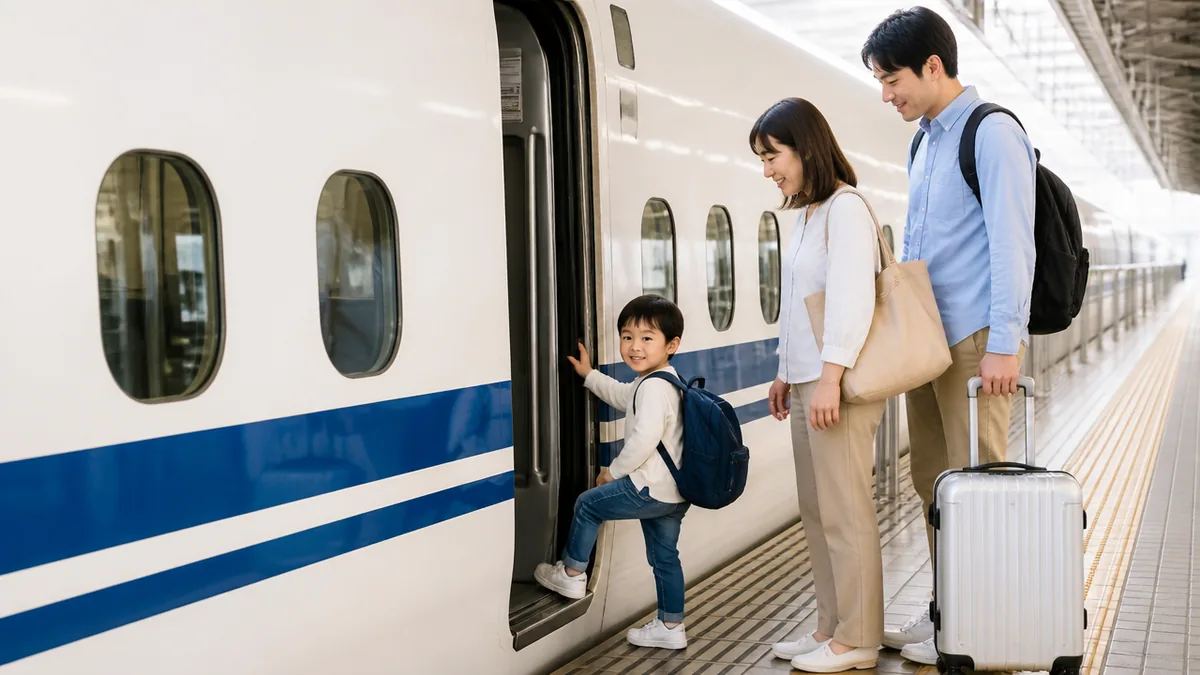 新幹線の「お子さま連れ車両」って何？12号車に乗ると何が変わるの解説画像