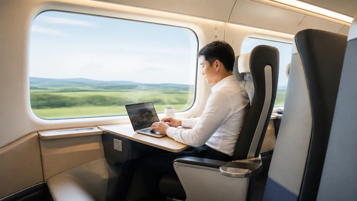 座席はどう変わる？TRAIN DESKの2列＋2列配列が働く人に効くの解説画像