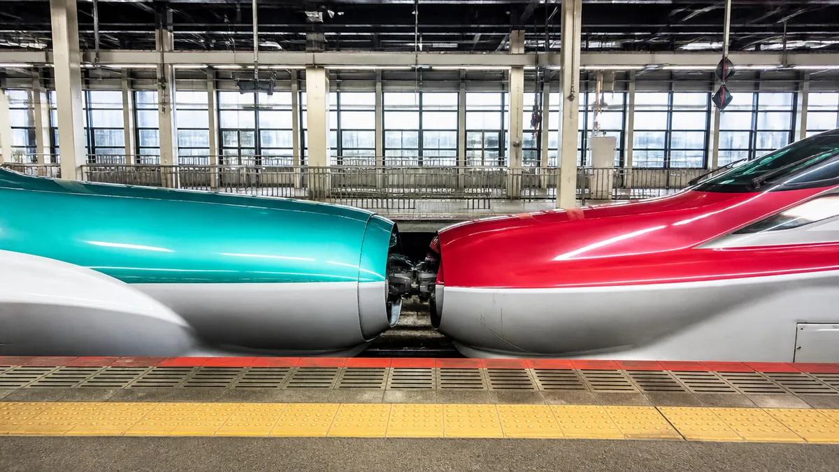 盛岡駅名物「はやぶさ＋こまち」の連結・切り離しは何番線で見られる？の解説画像