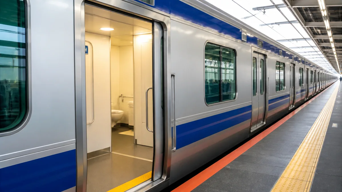 常磐線から品川へ直通するE531系は1・10・11号車|「快速はトイレなし」の罠の解説画像