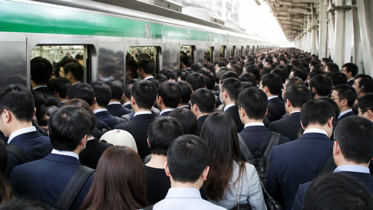 どの路線がいちばんきつい?東京の混雑率ランキングの解説画像