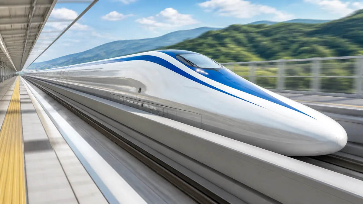 リニアモーターカーの速度は最高603km/h!まず押さえたい4つの数字の解説画像