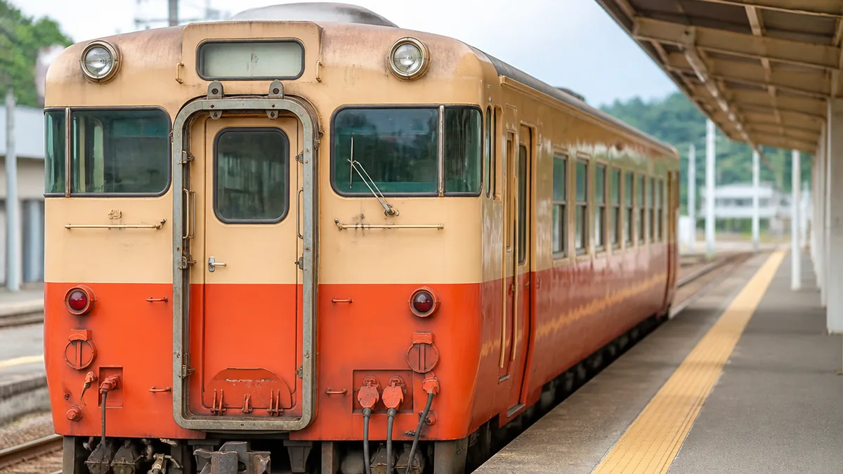キハ45とは？国鉄が1966年に投入した「近郊形」気動車のことの解説画像