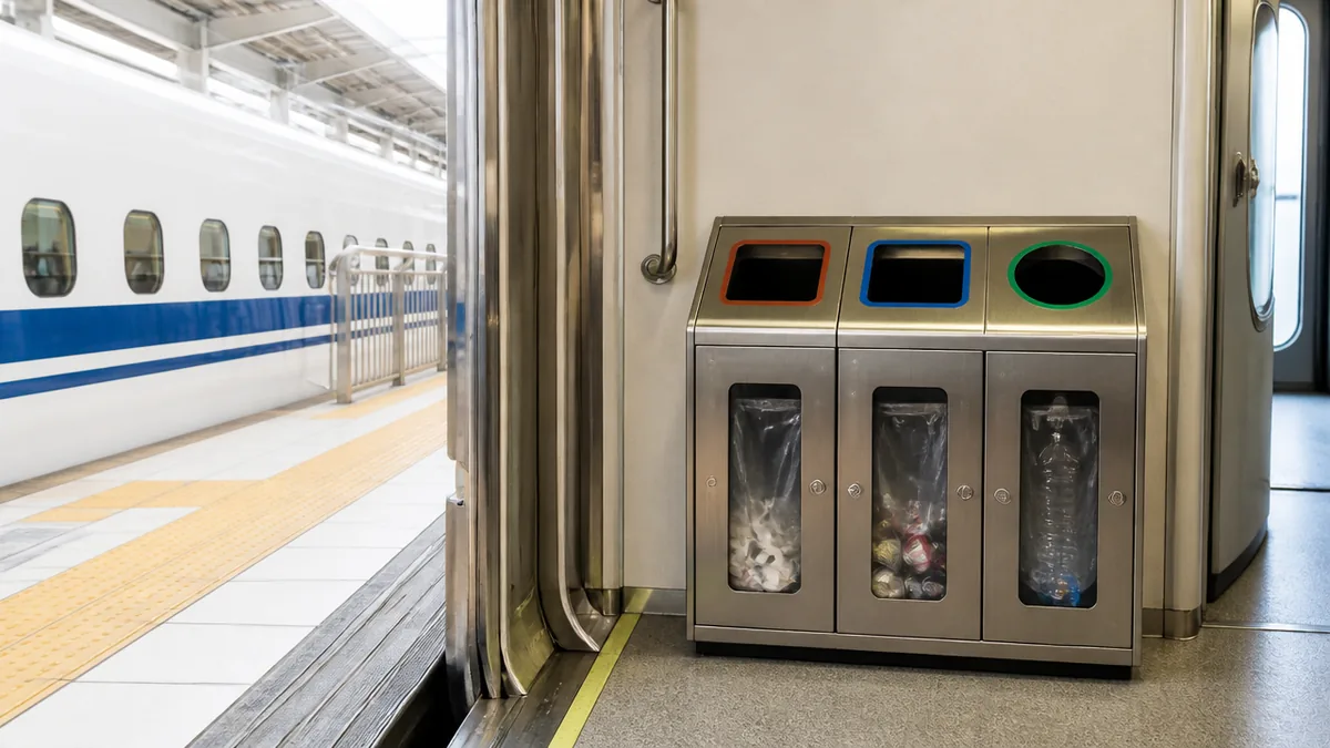 駅ホームのゴミ箱とはどう違う？使い分けのコツの解説画像