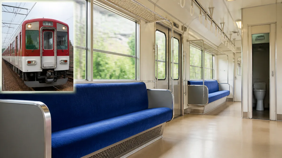 車内はどうなってる？座席・トイレ・リニューアル後の姿の解説画像