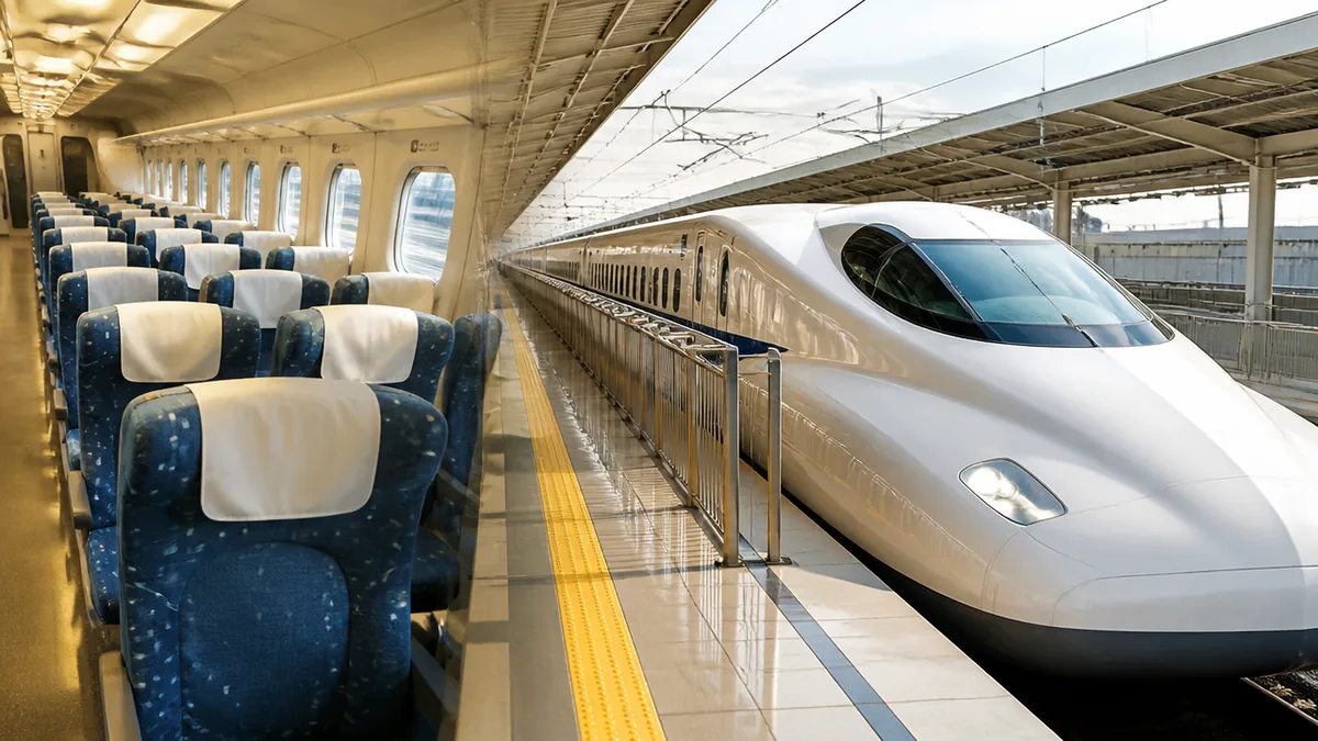 新幹線の座席表をのぞみ東京行きで見ると？16両の号車マップの解説画像