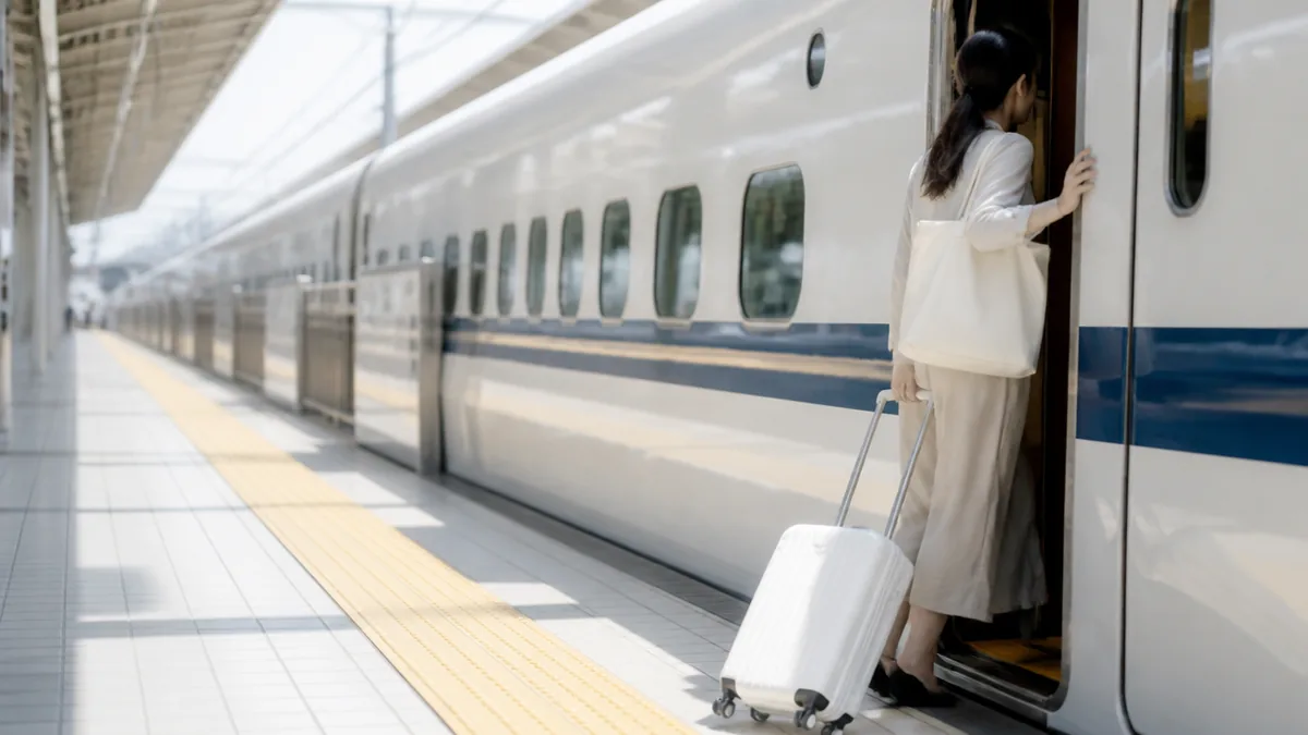 新幹線の停車時間は何分？答えは「1〜2分」と「5分前後」の2パターンの解説画像