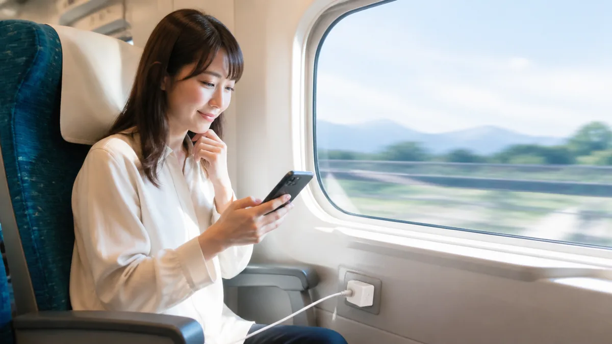 予約の段階で「充電できる席」を確保するには？の解説画像