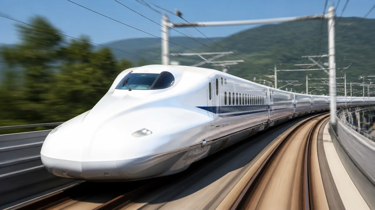 カーブで275km/hに落ちる理由|半径2500mと車体傾斜のしくみの解説画像